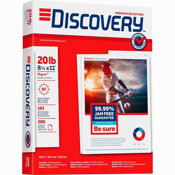 Resma de Papel Discovery 75g