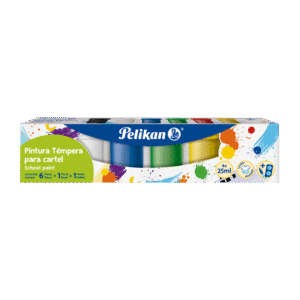 Témpera Escolar Pelikan (6 colores)