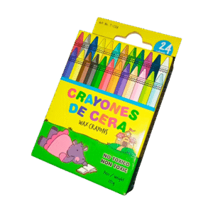 Crayones de Cera Talbot (24 colores)