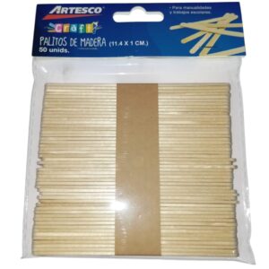 Palitos de Madera Artesco (11.4 x 1 cm)