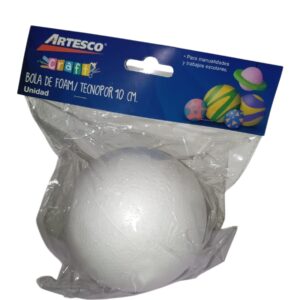 Bola de Foam/Tecnoport Artesco 10 cm (Unidad