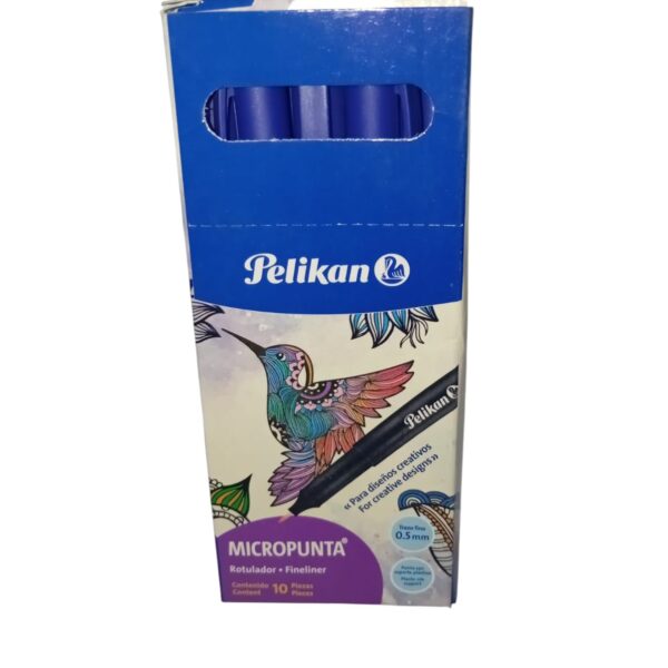 Felpa Roja Pelikan Micropunta 0.5 mm (10 unidades)