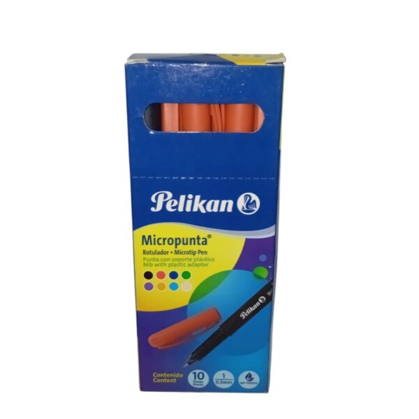 Felpa Roja Pelikan Micropunta 0.5 mm (10 unidades)