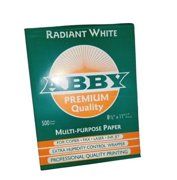 Resma de Papel ABBY Premium Quality
