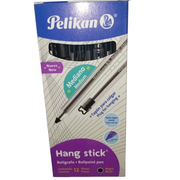 Bolígrafos Pelikan Hang Stick Negro